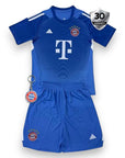 Kids Bayern Munich Jersey Goalkeeper Blue 2025/26