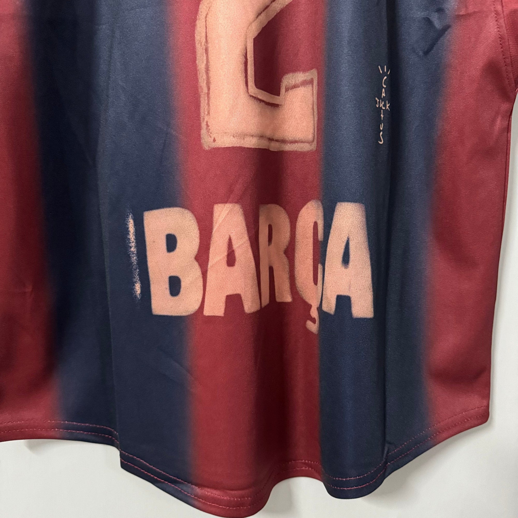 Barcelona x Travis Scott Camiseta Retro