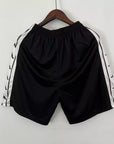 Short Vasco da Gama Retrô 2000 - Kappa Masculino - Preto e Branco