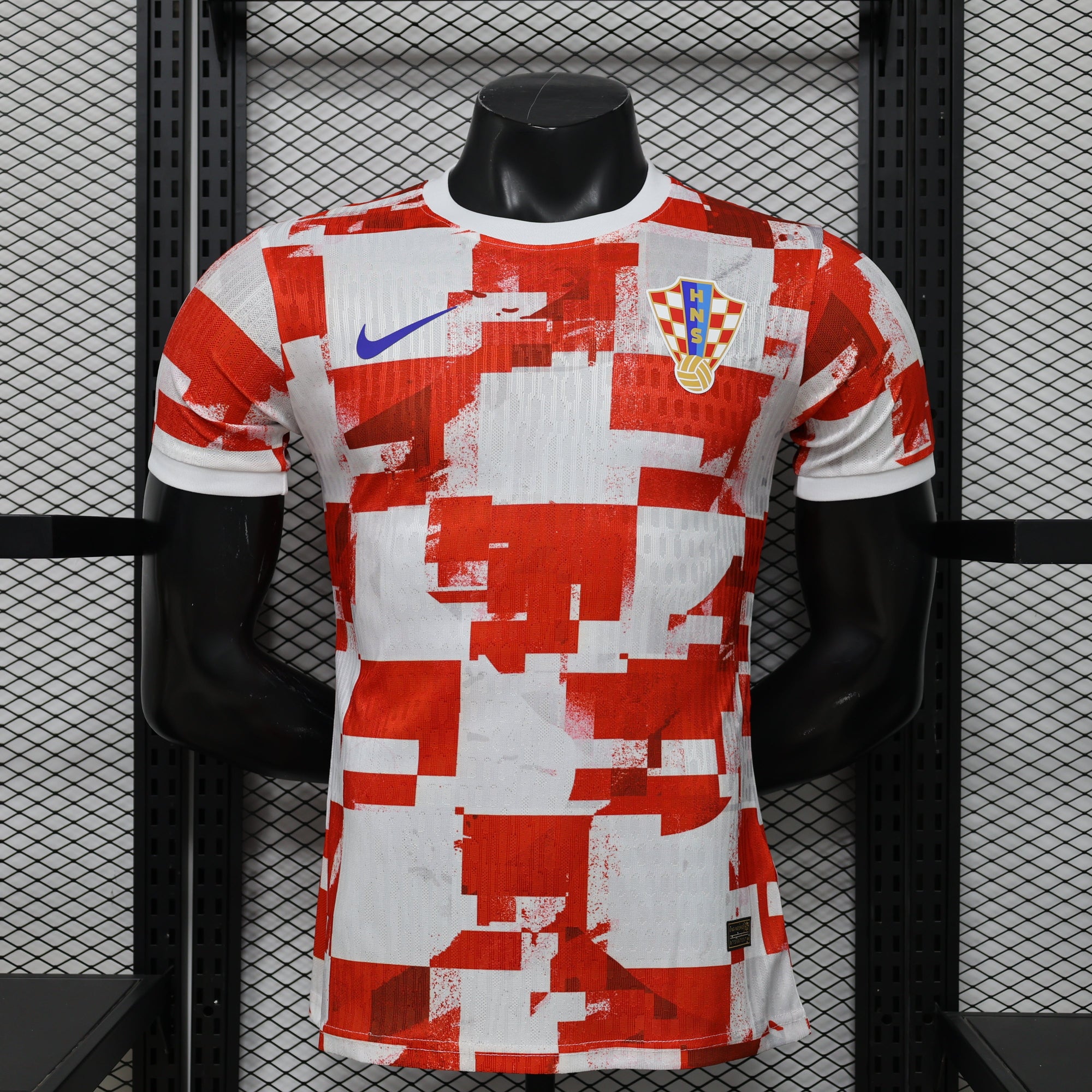 Croatia 2026 Glitchy Camiseta Especial - Versión Jugador