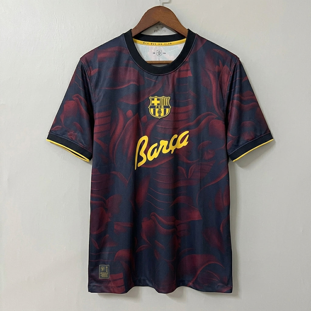 Barcelona 2026/27 Granate Medianoche Camiseta Especial