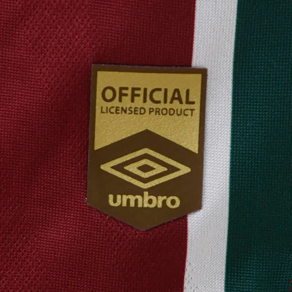 Camisa Fluminense 2025/26 I Jogador Authentic Player [Slim Fit] Player [Slim Fit] Player [Slim Fit] - Patch Mundial [Slim Fit]