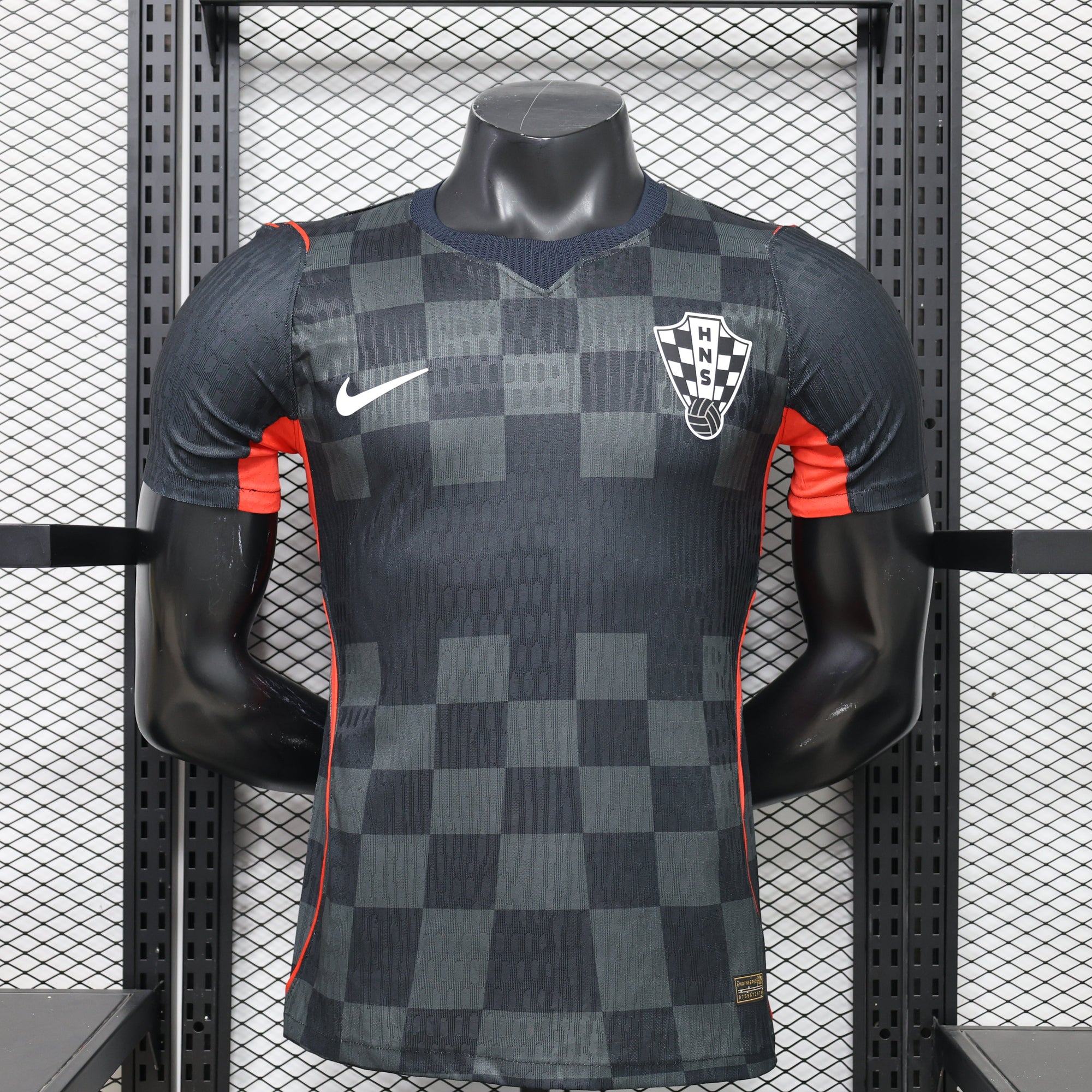 Croatia 2026 Especial Copa del Mundo Negra Camiseta - Versión Jugador