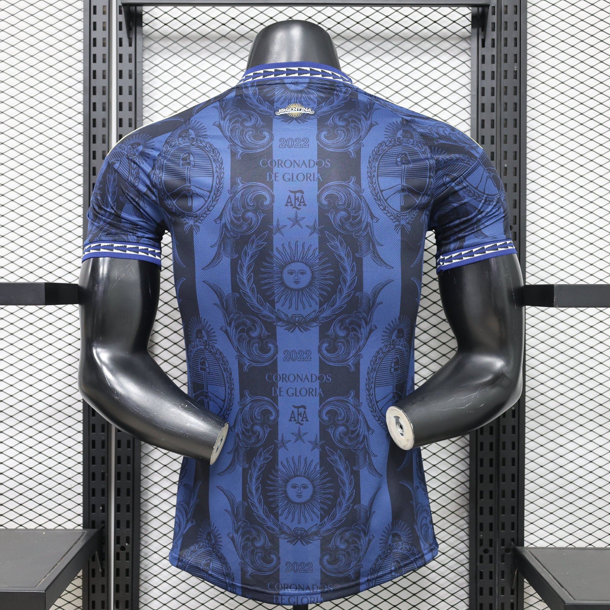 Argentina 2026 Especial Copa del Mundo Azul Oscuro Camiseta - Versión Jugador