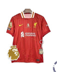 Liverpool Home Jersey 2024/2025 - CHAMPIONS 25 & Gold Trophy