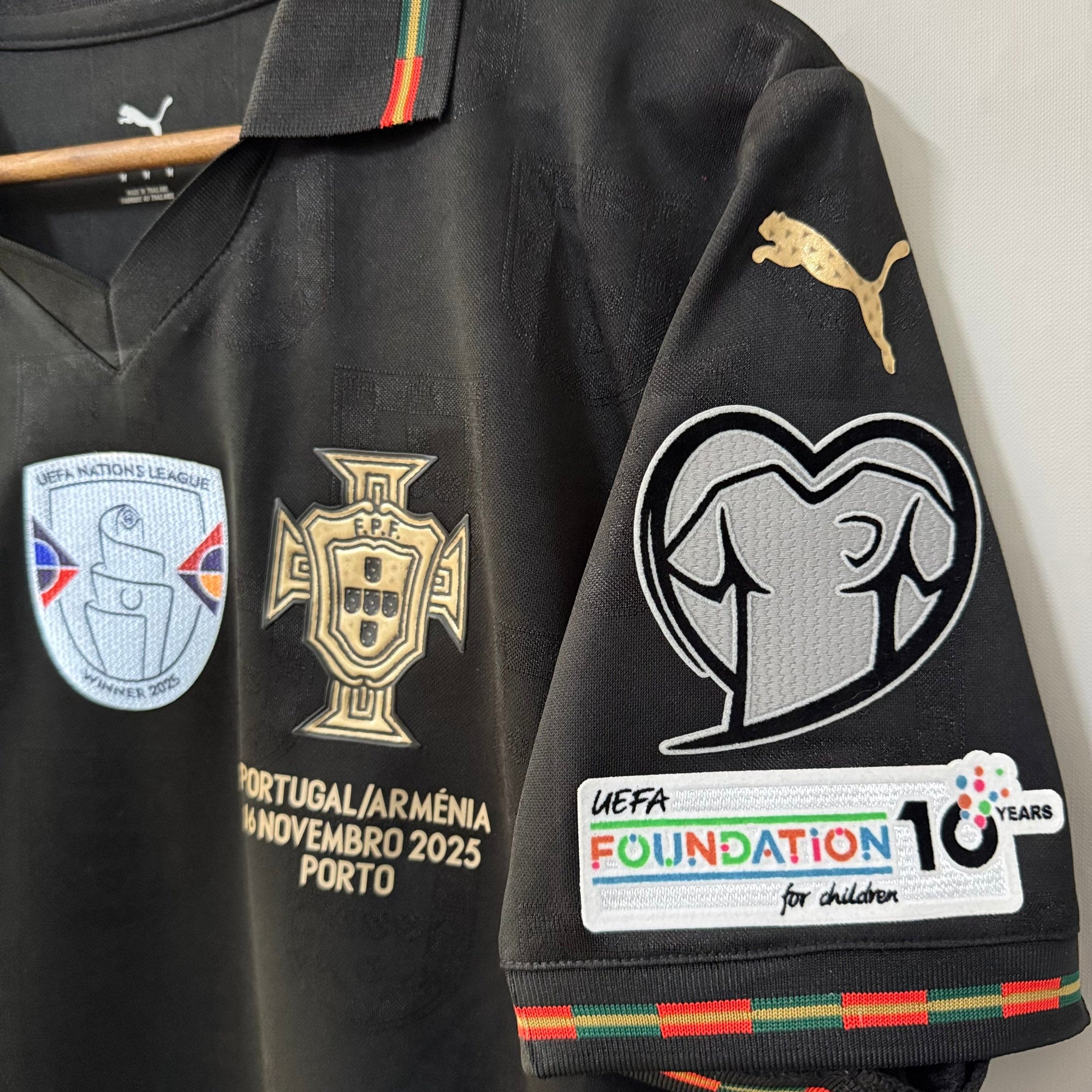 Portugal 2025/26 Eusébio Camiseta Edición Especial - Versión Jugador
