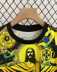 Brazil Special Edition Kit Kids - Cristo Redentor Yellow