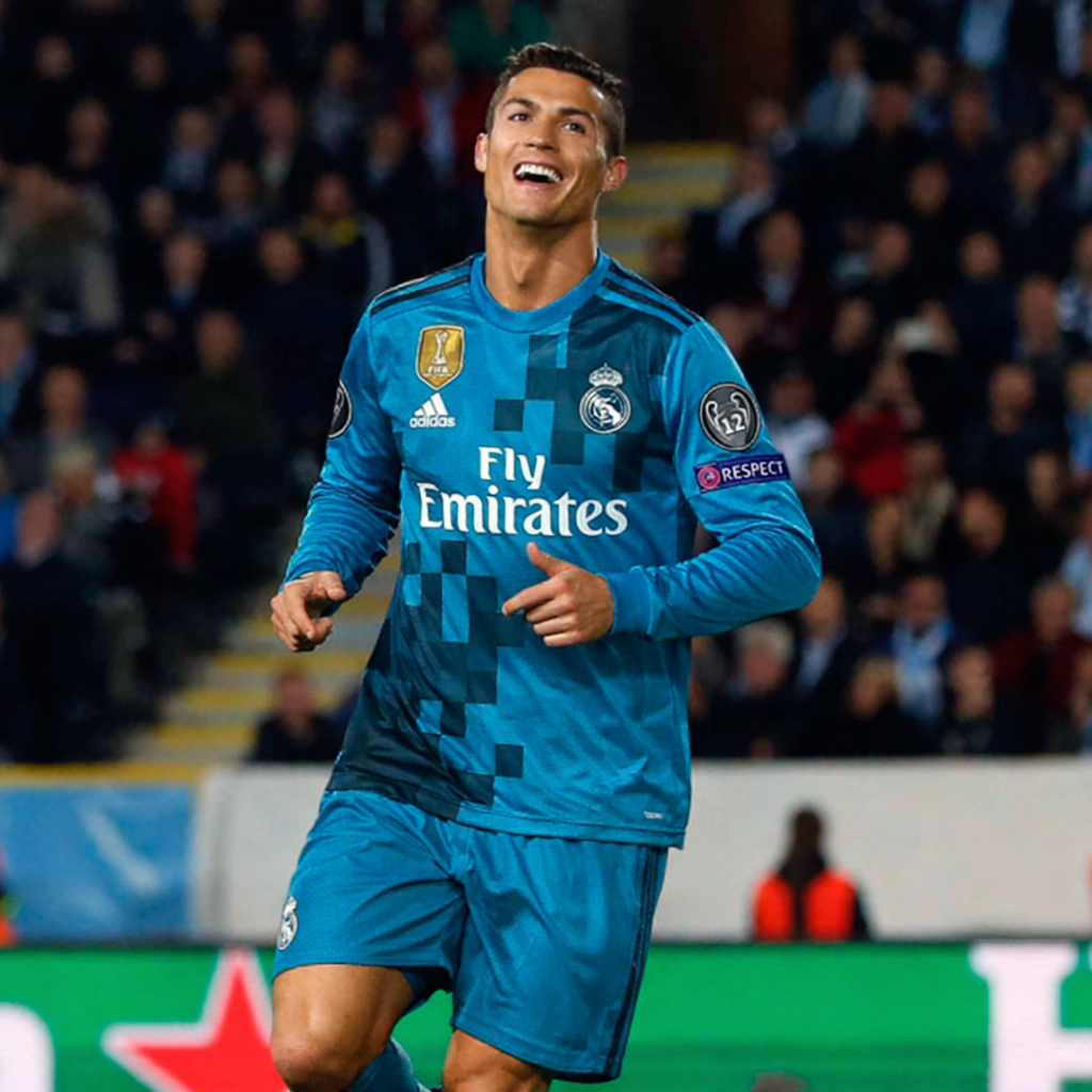 Real Madrid 17/18 III Third Jersey - Long Sleeve Retro Ronaldo 