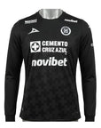 Cruz Azul Third 25/26 Long Sleeve Black - Fan Version