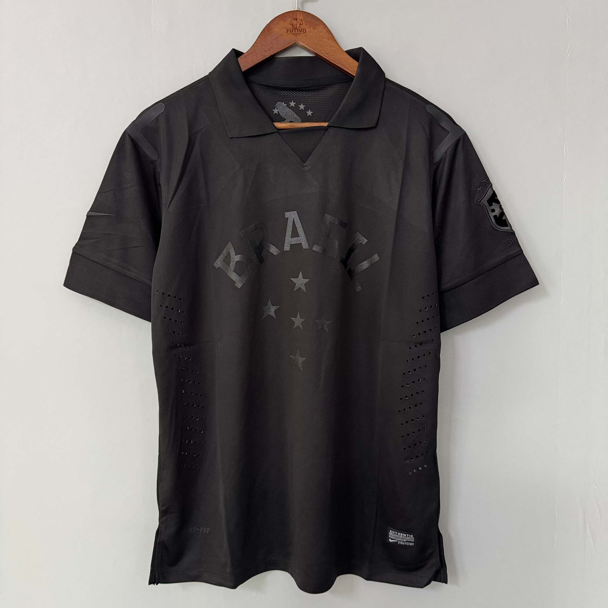Brazil 2013/14 Edición Especial Negra Camiseta