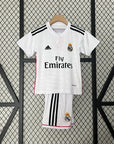 Kit Kids Retro Real Madrid Home Jersey 2014/15