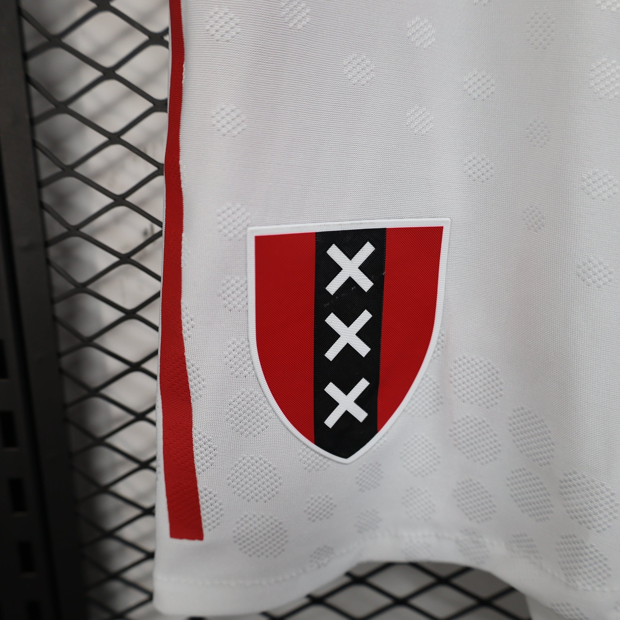 Ajax Amsterdam 2025/26 Pantalones Cortos Blancos - Versión Jugador