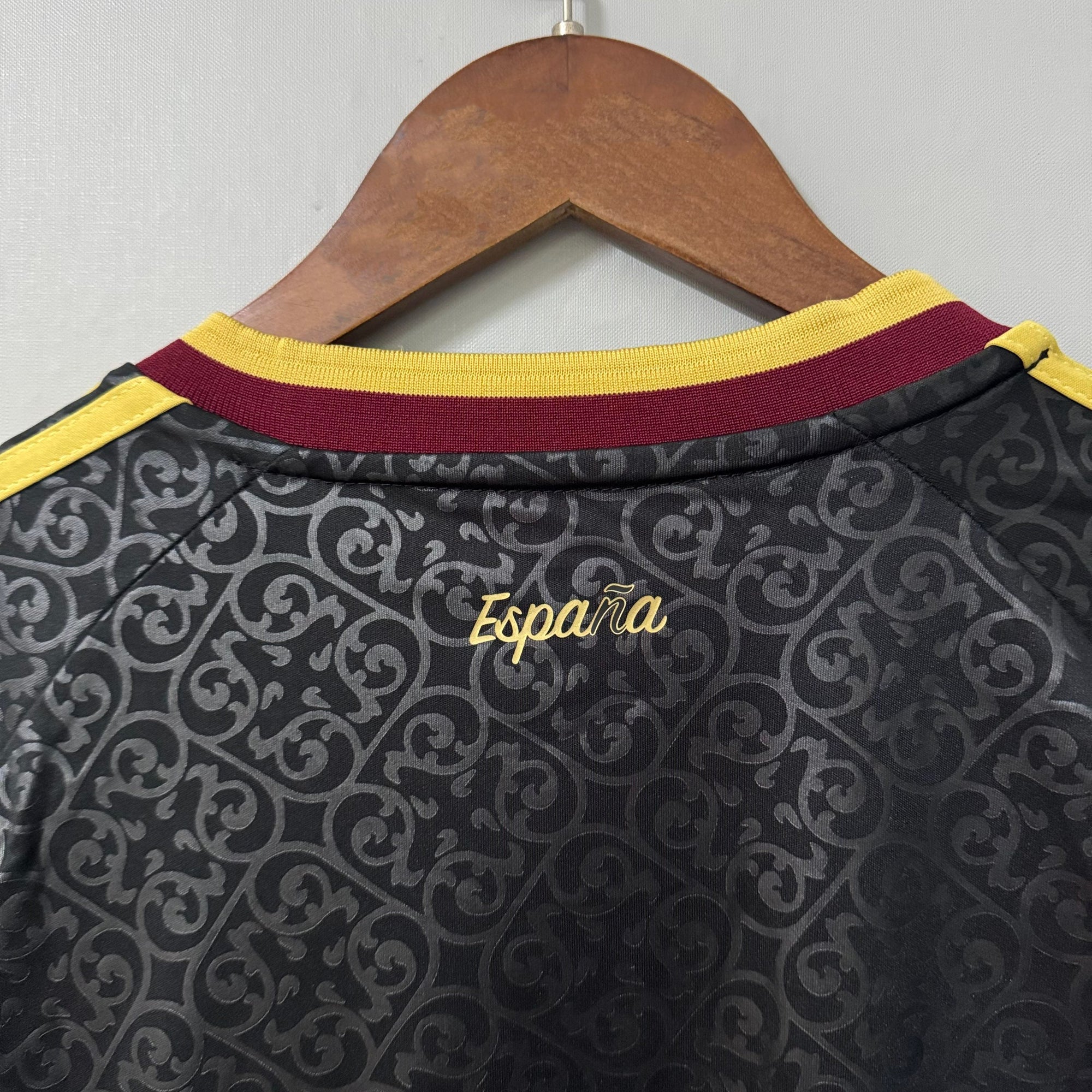 Spain 2026 2 Estrellas Negra Camiseta Especial