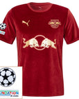 RB Leipzig Fan Jersey 	Christmas Special Edition 2024/25 Patches UCL UEFA Foundation (Official Printing)