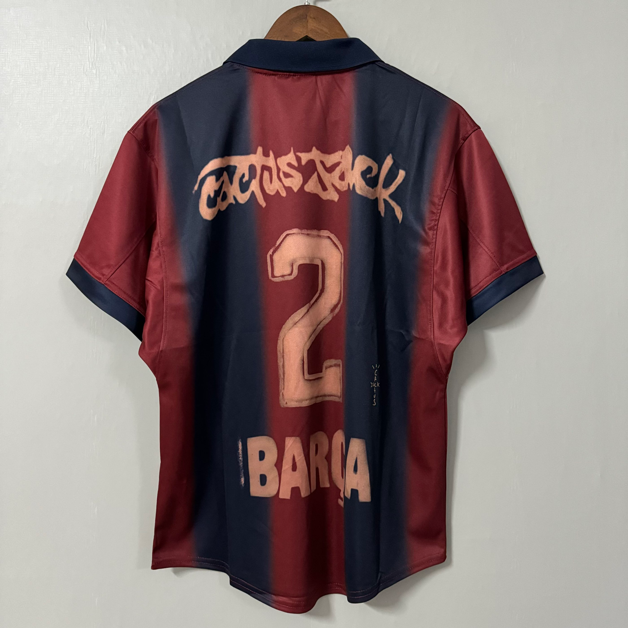 Barcelona x Travis Scott Camiseta Retro