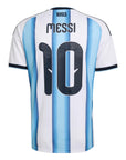 Kids Kit Argentina Home Messi 10 Fan Jersey Shirt 2026 World Cup