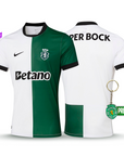 Camisola Sporting Stromp Quarto Equipamento 2025/26 - LANÇAMENTO! 🔥💚