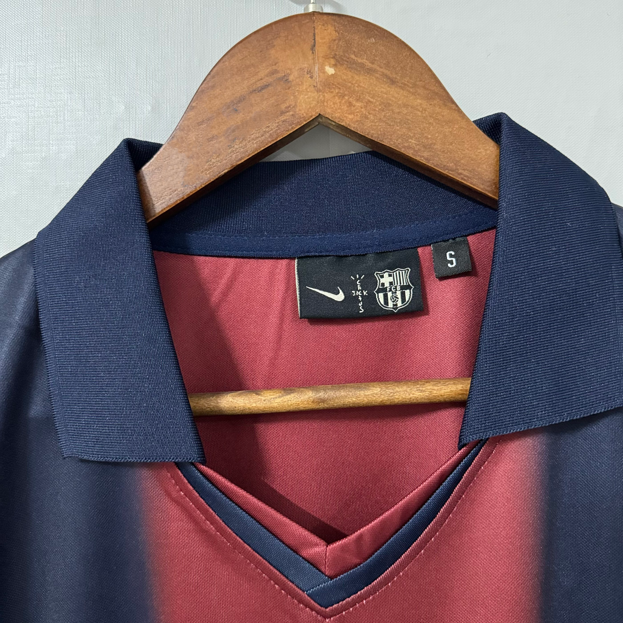 Barcelona x Travis Scott Camiseta Retro