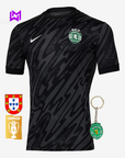 Camisola Sporting Guarda-Redes Preta 2024/25 - ÚLTIMAS UNIDADES! 🔥💚