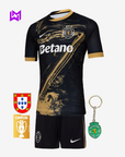 Conjunto Infantil Sporting Terceiro “7” Ronaldo 2024/25 - LANÇAMENTO! 🔥💚
