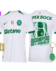 Camisola Sporting Alternativa BICAMPEÃO 2024/25 - MODELO EXCLUSIVO! 🦁🏆