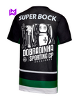 Conjunto Infantil Sporting Principal DOBRADINHA 2024/25 - MODELO EXCLUSIVO! 🦁🏆🏆