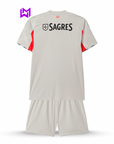 Conjunto Infantil Benfica Alternativa Bege 2025/26 - ÚLTIMAS UNIDADES