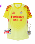 Camisola Benfica Guarda-Redes Amarela 2025/26 - ÚLTIMAS UNIDADES! 🔥🦅
