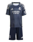 Real Madrid 2025/26 Away Kids Kit