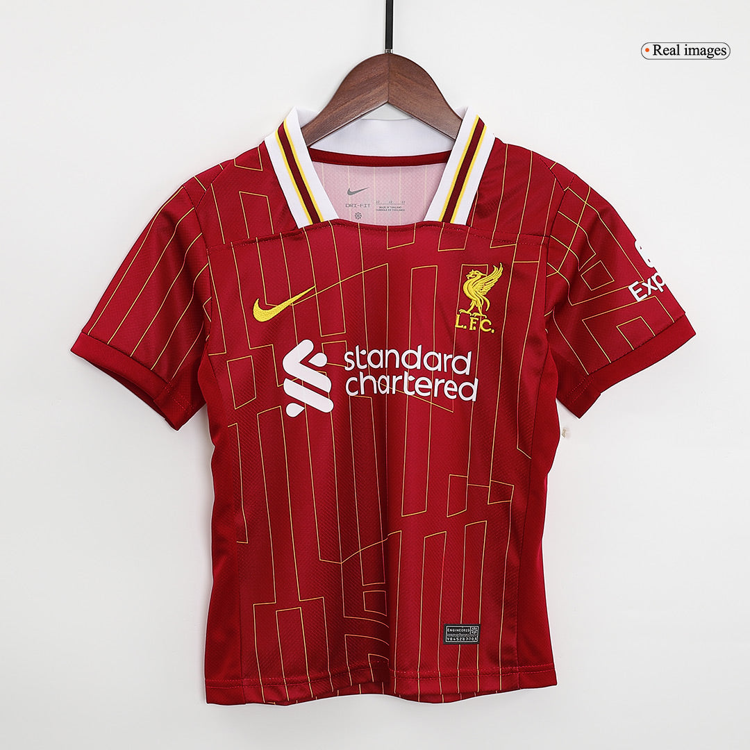 Kids Liverpool Home Kit 2024/2025 - CHAMPIONS 
