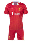 Kids Liverpool Home Kit 2024/2025 - Red