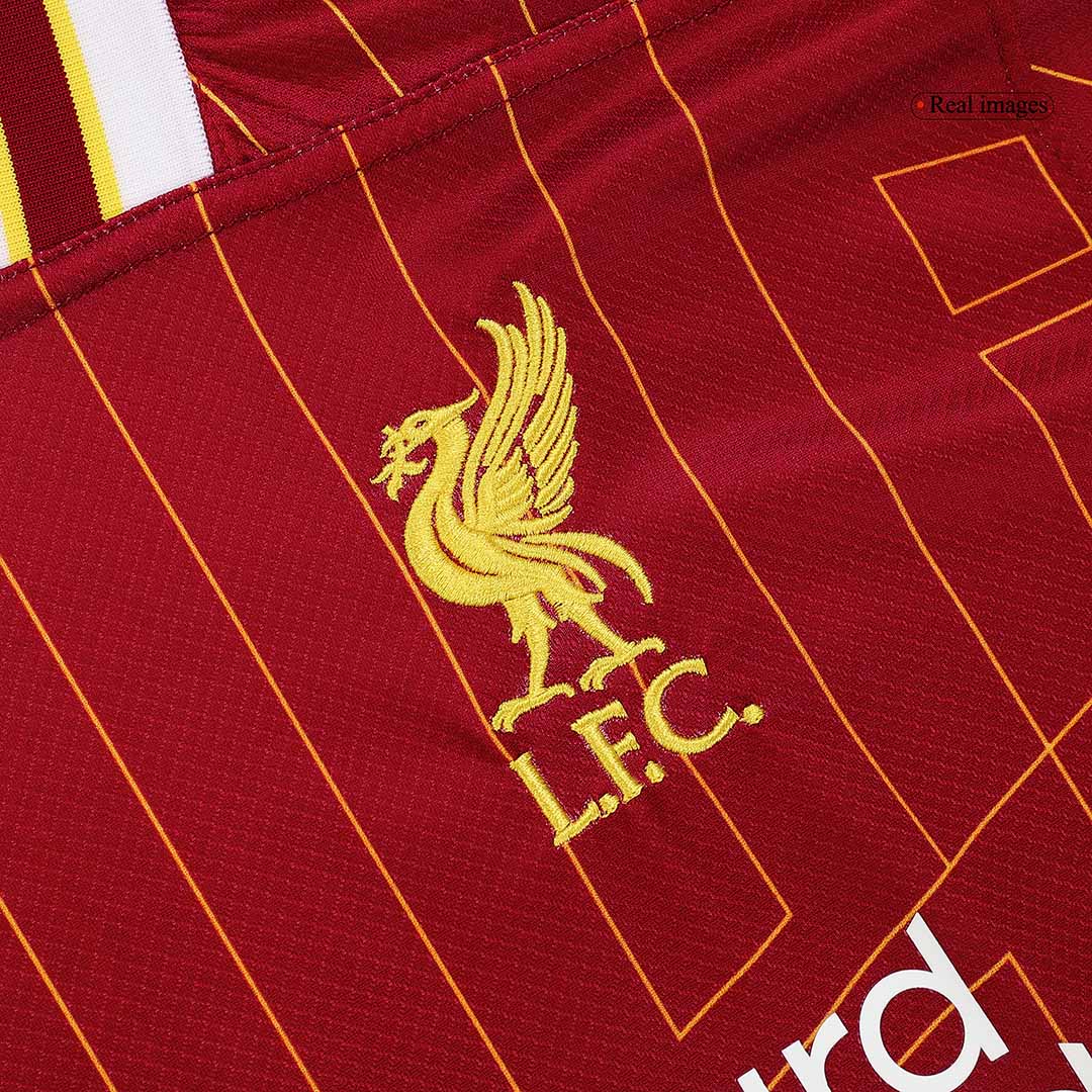 Liverpool Home Jersey 2024/2025 - CHAMPIONS 24/25 &amp; Gold Trophy
