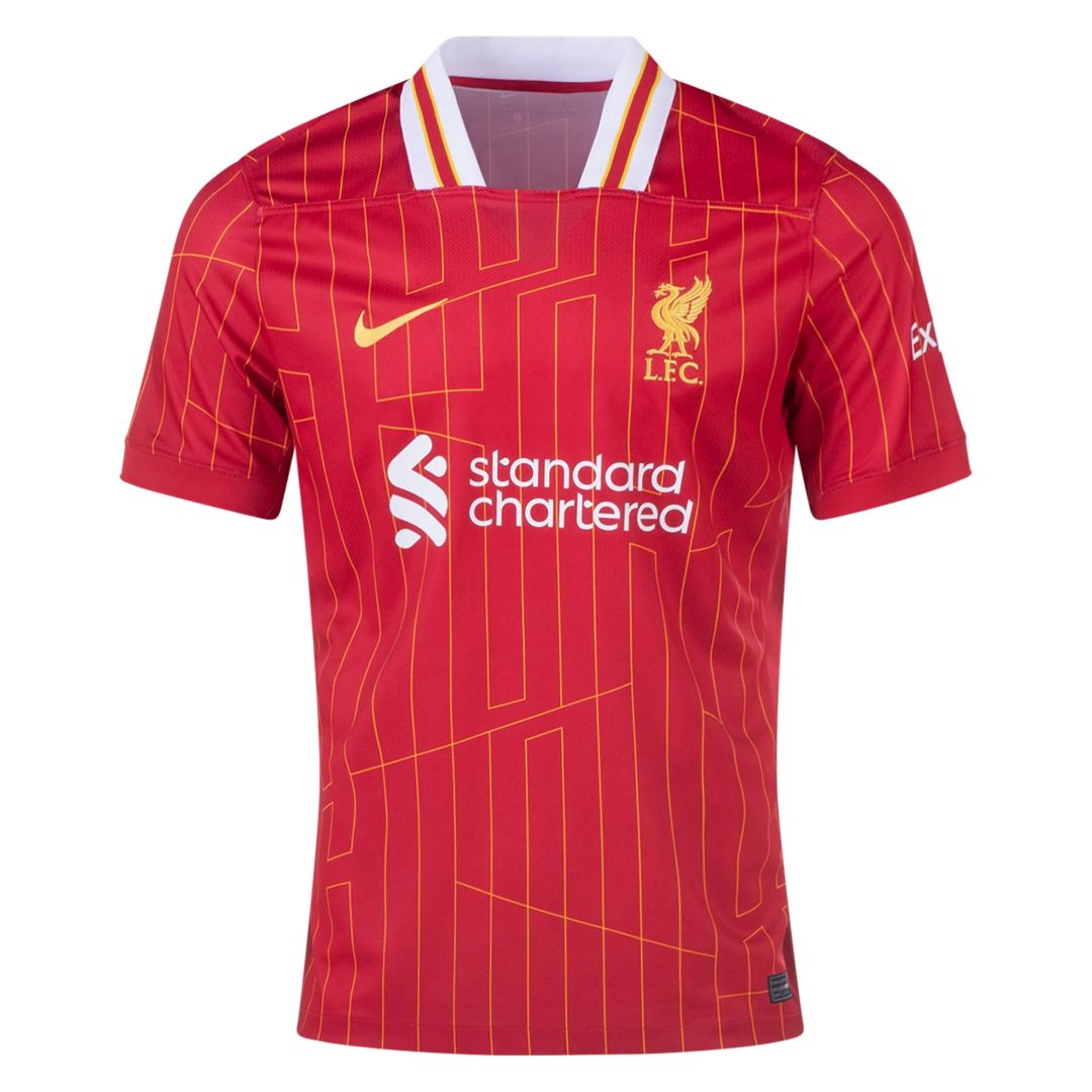 Liverpool Home Jersey 2024/2025 - CHAMPIONS 20 &amp; Gold Trophy