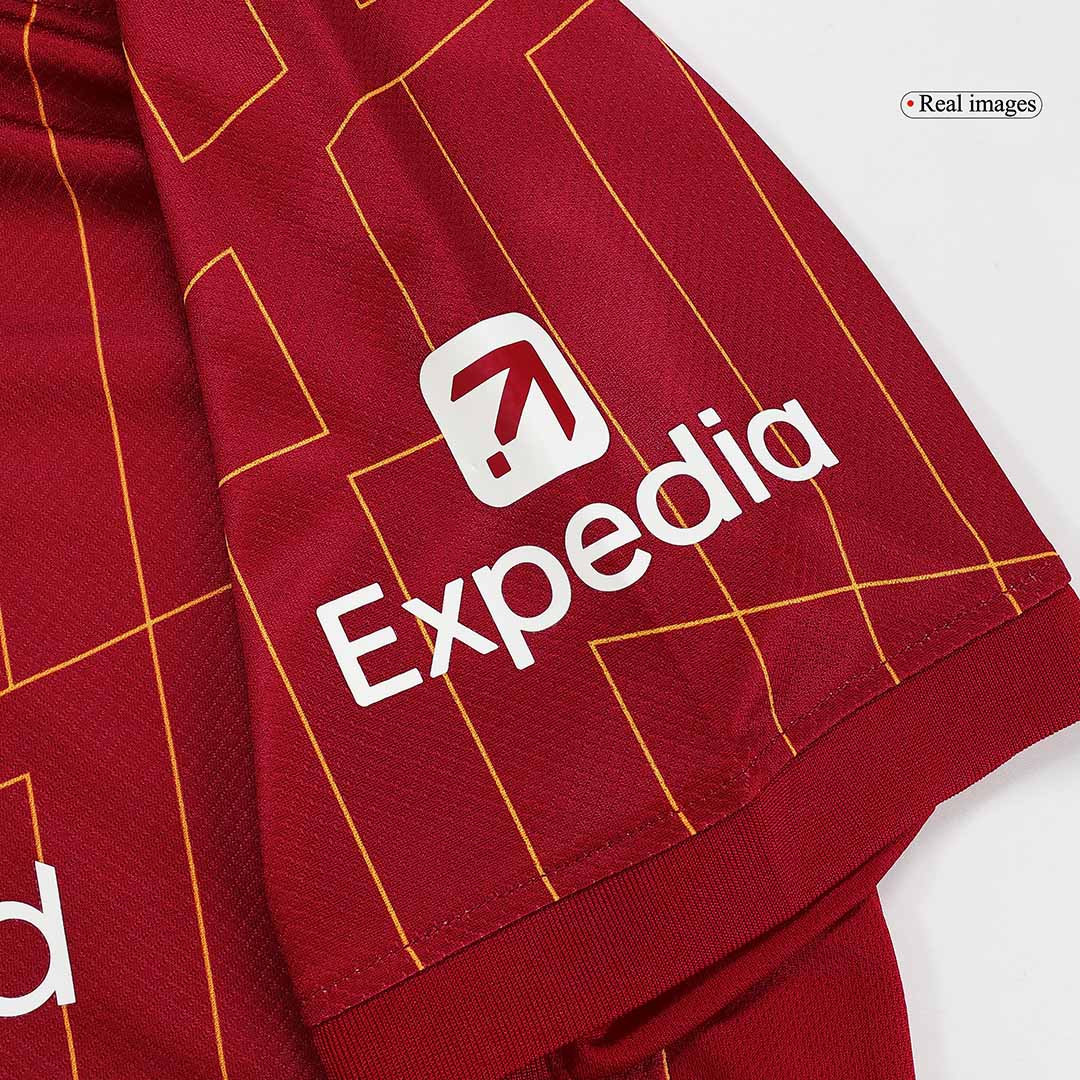 Liverpool Home Jersey 2024/2025 - CHAMPIONS 25 &amp; Gold Trophy