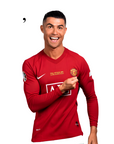Manchester United 07/08 I Home Jersey - Long Sleeve Retro Version