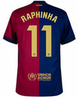 Barcelona Home 2024/25 Patches UCL UEFA Foundation (Official Printing)