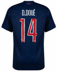 PSG  D.Doué 14 Home Fan Jersey 2024/25