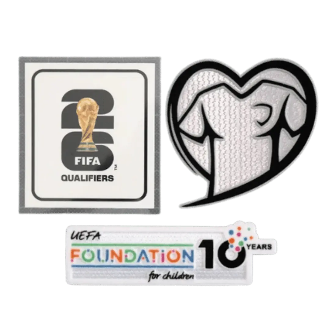Patches World Cup 2026 Qualifiers Play With Heart &amp; FOUNDATION