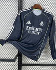 Real Madrid 2025/26 Away Long Sleeves Jersey