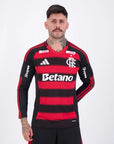 Camisa Manga Longa Flamengo 2025/26 I All Sponsor
