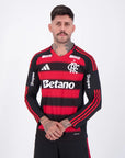 Camisa Manga Longa Flamengo 2025/26 I All Sponsor