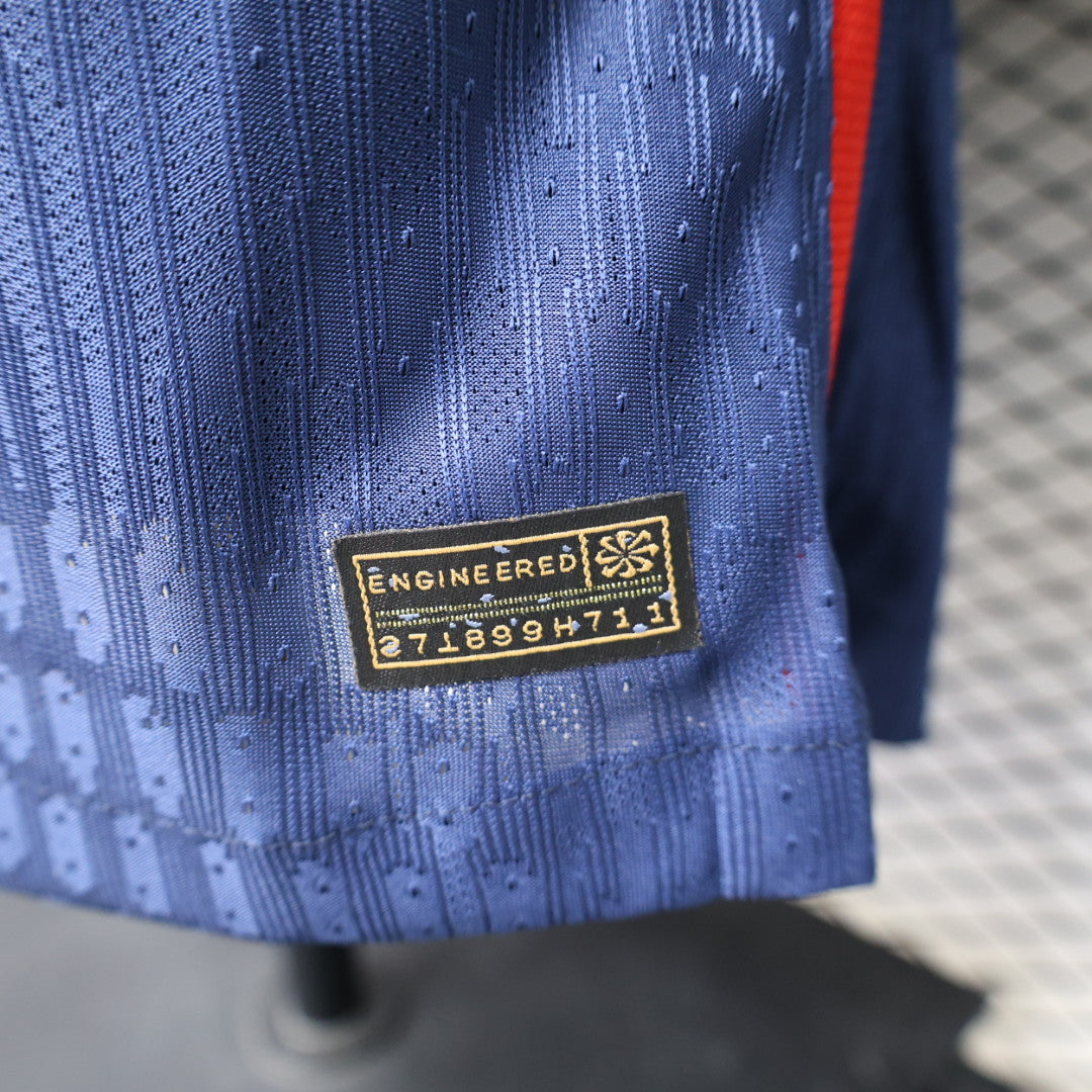 Paris Saint-Germain 2026/27 Azul Polo Collar Camiseta - Versión Jugador