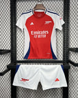 Kids Arsenal Home Kit 2024/2025 - Red and White