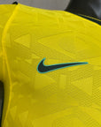Brazil 2026 Home Player Version Long-Sleeve Jersey [Slim Fit]