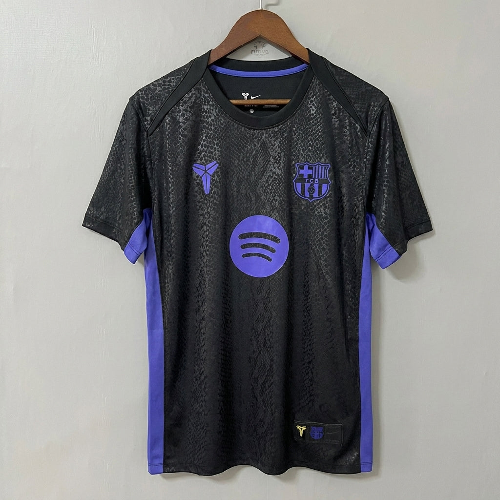 Barcelona 2025/26 Camiseta Negra Prepartido