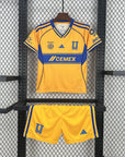 Tigres UANL 2025/26 Home Kids Kit