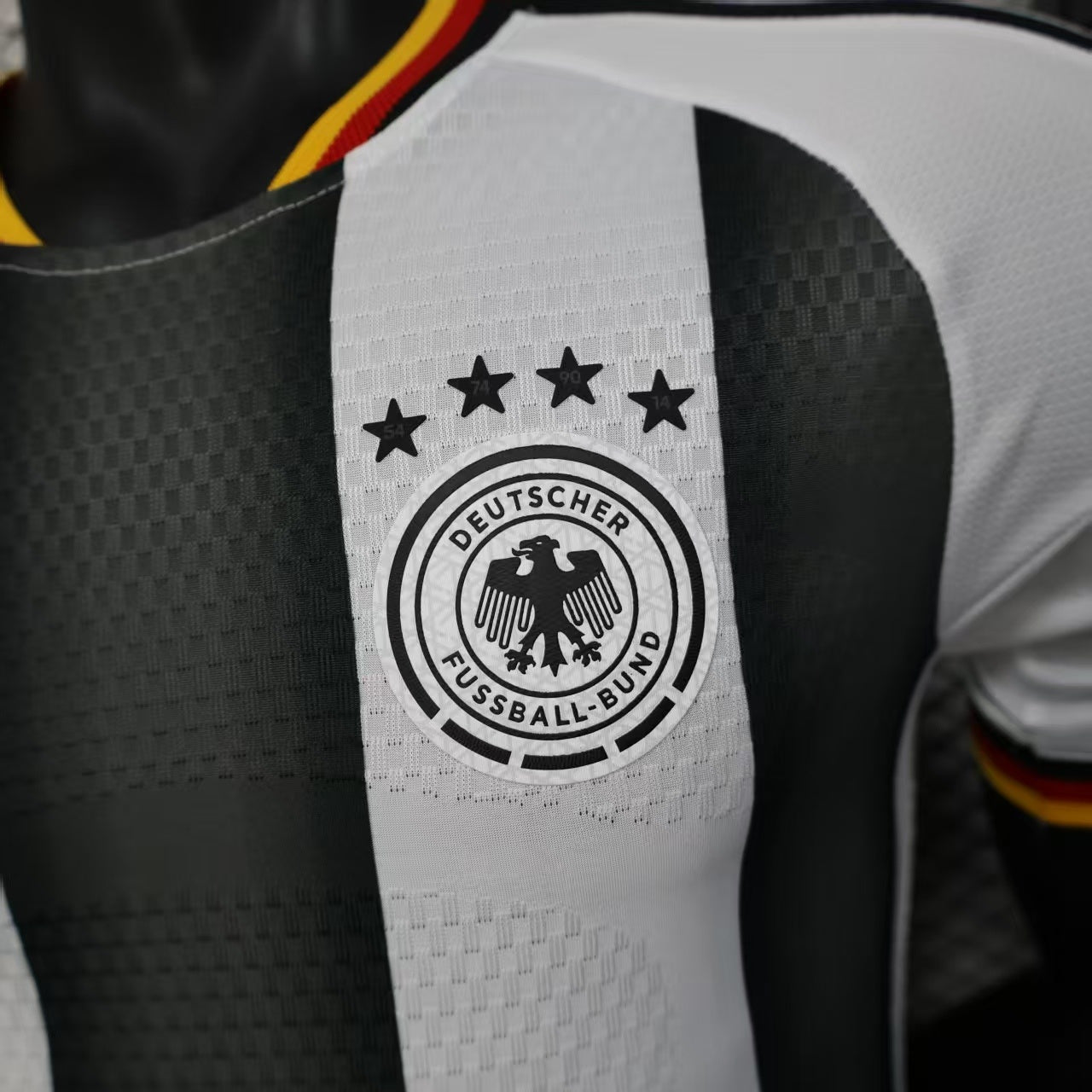 Germany 2026 Edición Especial Blanca/Negra Camiseta - Versión Jugador