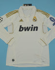 Real Madrid 11/12 I home Jersey - Long Sleeve Retro Version