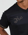 Camisa Flamengo Zico 1981 Preto e Ouro Retrô Masculina