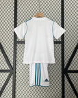 Kit Kids Retro Real Madrid Home Jersey 2017/18